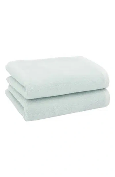 Linum Home Textiles 2-pack Ediree Cotton Hand Towel Set In Blue