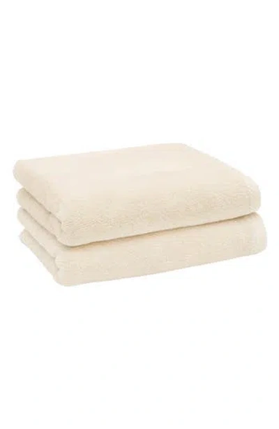 Linum Home Textiles 2-pack Ediree Cotton Hand Towel Set In Sand