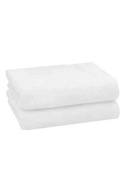 Linum Home Textiles 2-pack Ediree Cotton Hand Towel Set In White