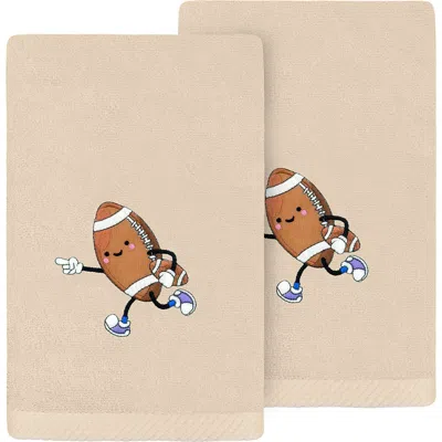 Linum Home Textiles 2-pack Embroidered Hand Towel