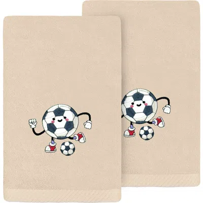 Linum Home Textiles 2-pack Embroidered Hand Towel
