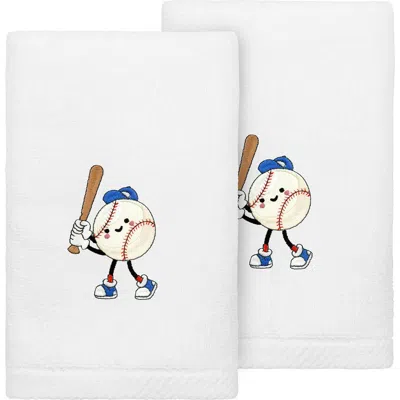Linum Home Textiles 2-pack Embroidered Hand Towel