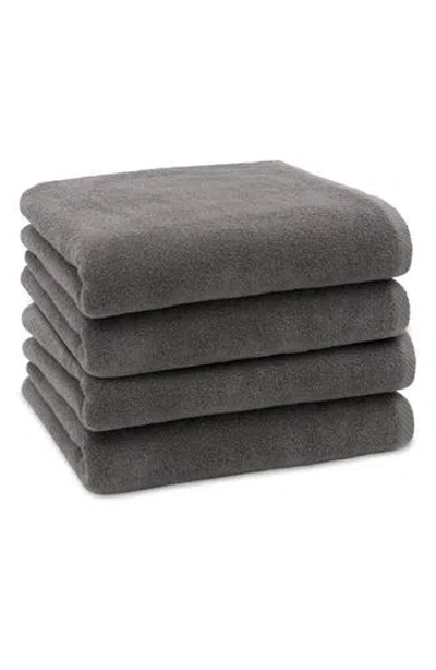 Linum Home Textiles 3-pack Ediree Cotton Bath Towel Set In Gray