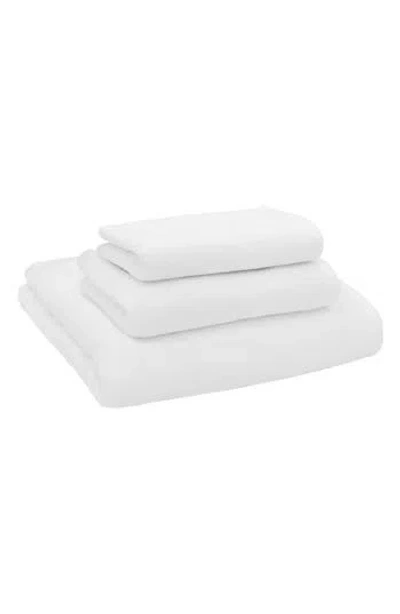Linum Home Textiles 3-piece Ediree Cotton Towel Set In White
