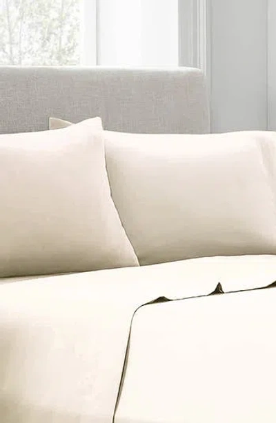 Linum Home Textiles 400 Tc 100% Cotton 4-piece King Sheet Set In Neutral