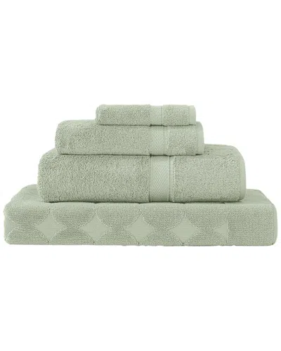 Linum Home Textiles 4pc Turkish Cotton Sinemis Terry Towel Set