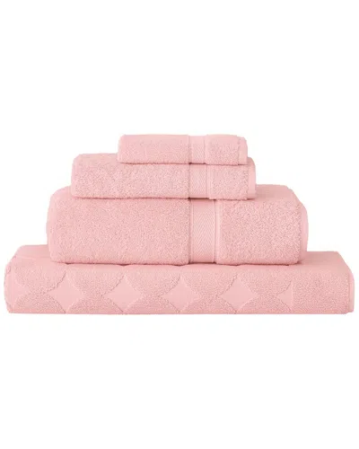 Linum Home Textiles 4pc Turkish Cotton Sinemis Terry Towel Set