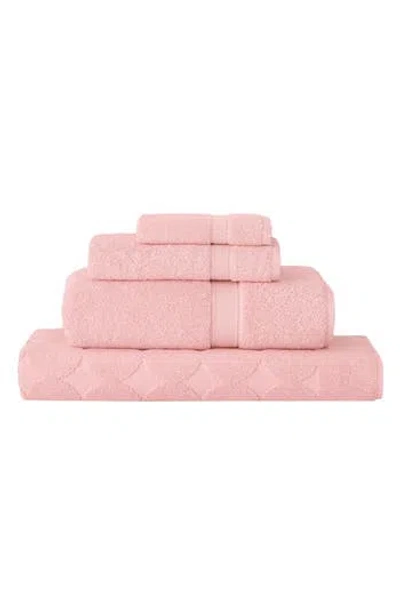 Linum Home Textiles 4-piece Towel Set In Pink