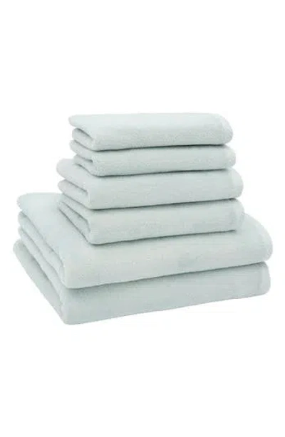 Linum Home Textiles 6-piece Ediree Cotton Towel Set In Blue