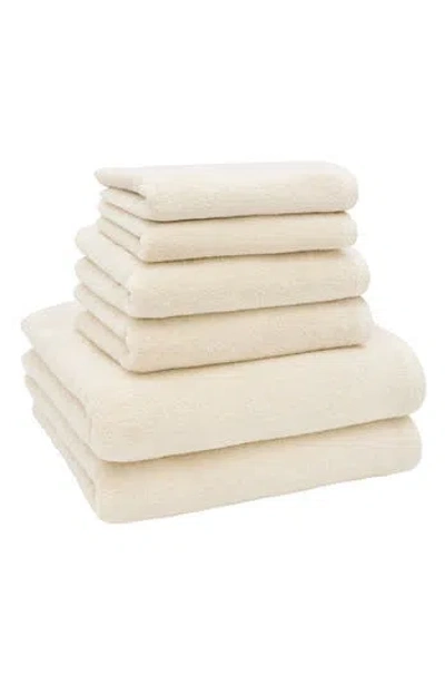 Linum Home Textiles 6-piece Ediree Cotton Towel Set In Sand