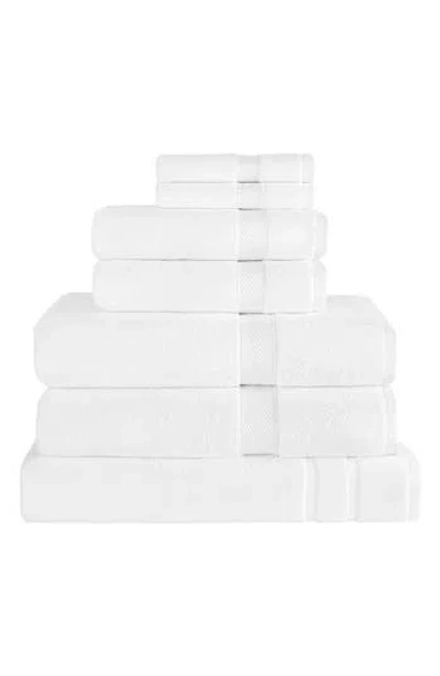 Linum Home Textiles 7-piece Anovia Oversized Towel Set In White