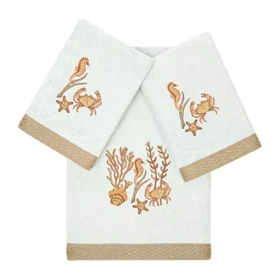 Linum Home Textiles Aaron 3-pc. Bath Towel Set In Blue
