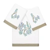 Linum Home Textiles Aaron 3-pc. Bath Towel Set In White