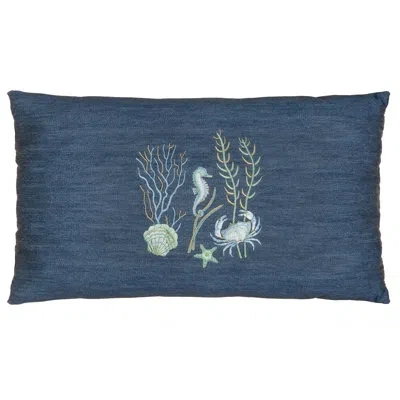 Linum Home Textiles Aaron Cotton Lumbar Pillow Cover