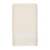 Linum Home Textiles Aiden Embellished Embellished Bath Towel In Sand