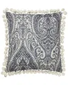 Linum Home Textiles Anchor Blue Pillow Cover In Blue