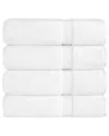 Linum Home Textiles Anovia 4pc Hand Towel Set In White