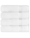 Linum Home Textiles Anovia 4pc Hand Towel Set In White