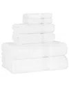 Linum Home Textiles Anovia 6pc Towel Set In White
