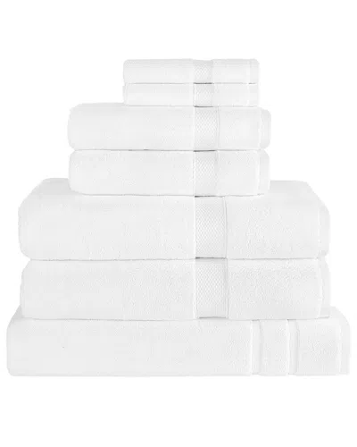 Linum Home Textiles Anovia 7pc Towel Set In White