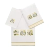 Linum Home Textiles Belinda 3-pc. Bath Towel Set In White