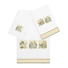 Linum Home Textiles Belinda 3-pc. Bath Towel Set In White