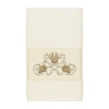 Linum Home Textiles Bella Embellished Hand Towel In White