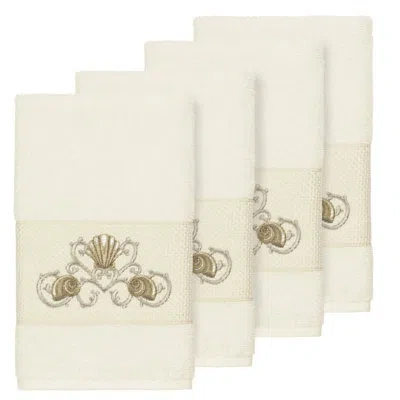 Linum Home Textiles Bella Turkish Cotton Hand Towel In Cream