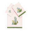 Linum Home Textiles Botanica Embellished 3-pc. Bath Towel Set In Pink