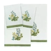 Linum Home Textiles Botanica Embellished 4-pc. Bath Towel Set In Blue