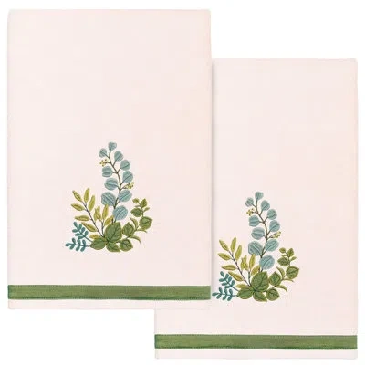 Linum Home Textiles Botanica Turkish Cotton Bath Towel In Blush