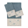 Linum Home Textiles Braelyn 3-pc. Bath Towel Set In Blue