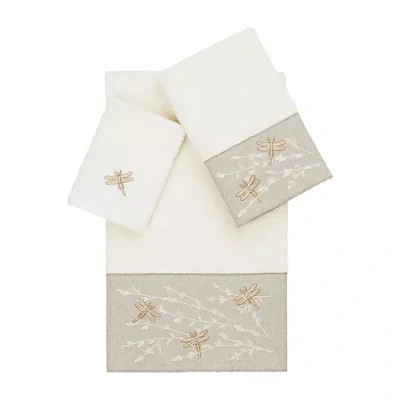 Linum Home Textiles Braelyn 3-pc. Bath Towel Set In Sand