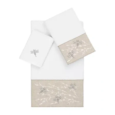 Linum Home Textiles Braelyn 3-pc. Bath Towel Set In White