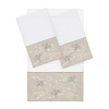 Linum Home Textiles Braelyn 3-pc. Bath Towel Set In White