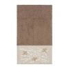Linum Home Textiles Braelyn Embellished Animal Bath Towel In Brown