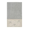 Linum Home Textiles Braelyn Embellished Animal Bath Towel In Gray