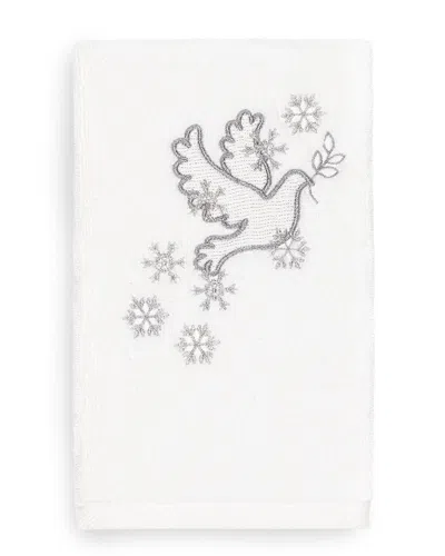 Linum Home Textiles Christmas Dove Hand Towel