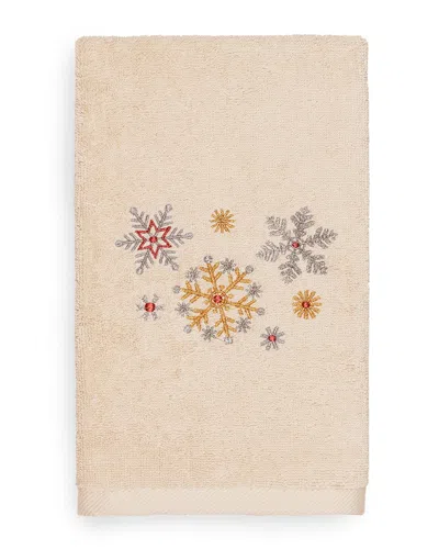 Linum Home Textiles Christmas Snowfall Hand Towel
