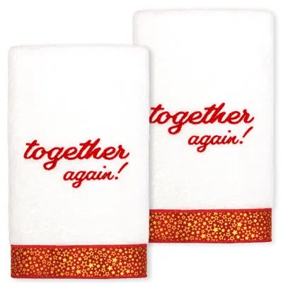 Linum Home Textiles Christmas Turkish Cotton Hand Towel