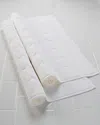 Linum Home Textiles Circle Design Set Of 2 Bath Mats In Beige