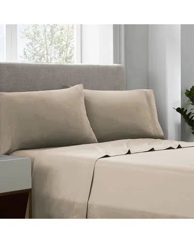 Linum Home Textiles Cotton 400tc Pillowcase Set In Beige