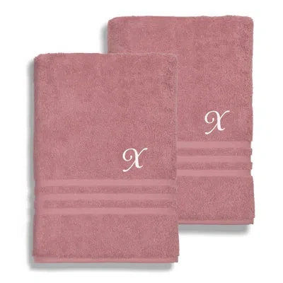 Linum Home Textiles Denzi 1 Cotton Bath Towel In Tearose