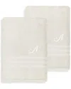 Linum Home Textiles Denzi 2pc Monogrammed Bath Sheet Set