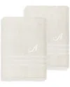 Linum Home Textiles Denzi 2pc Monogrammed Bath Towel Set