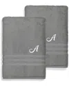 Linum Home Textiles Denzi 2pc Monogrammed Hand Towel Set