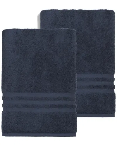 Linum Home Textiles Denzi 2pc Turkish Cotton Bath Sheet Set