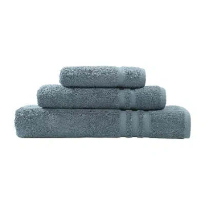 Linum Home Textiles Denzi 3-pc. Quick Dry Bath Towel Set In Blue