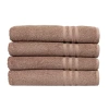 Linum Home Textiles Denzi 4-pc Bath Towel Set In Brown