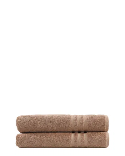 Linum Home Textiles Denzi Set Of 2 Turkish Cotton Bath Towels